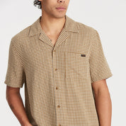 WRANGLER RESORT SHIRT WOOD GINGHAM