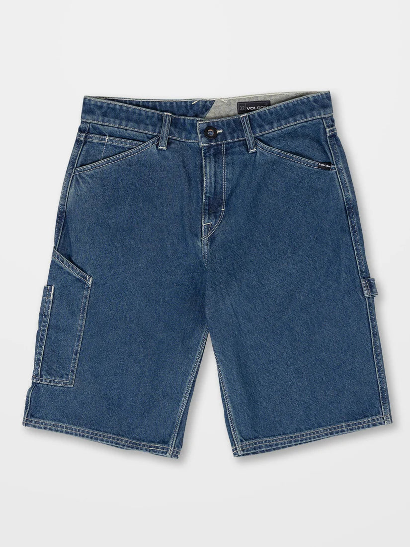 LABORED DENIM UTILITY SHORT