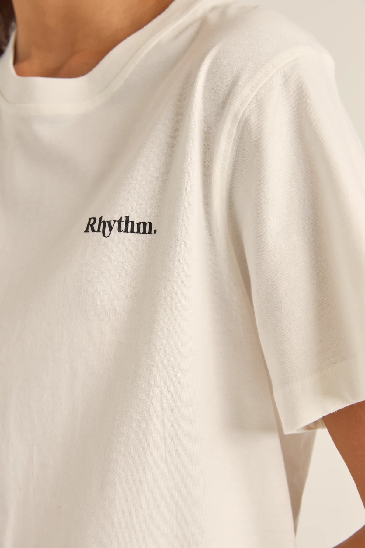 RHYTHM LOGO BOYFRIEND T-SHIRT