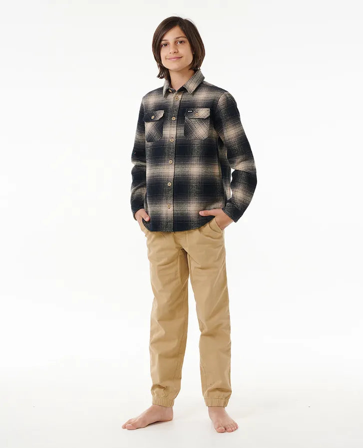 RIP CURL COUNT FLANNEL SHIRT - BOY