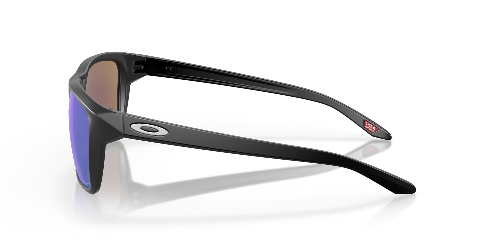 OAKLEY SYLAS MATTE BLACK W/ PRIZM SAPHIRE POLARIZED