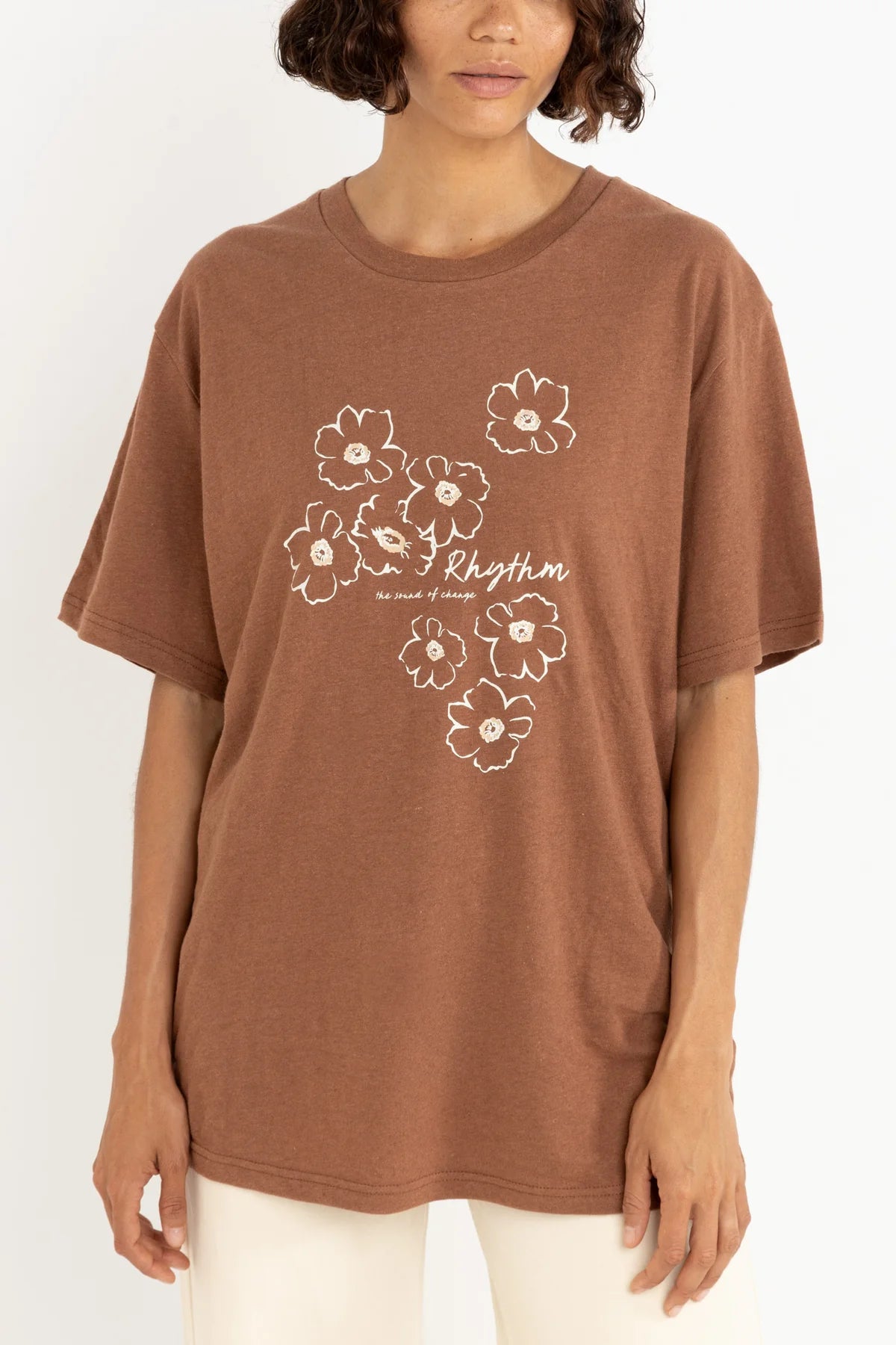 RHYTHM LULU FLORAL OVERSIZED T-SHIRT