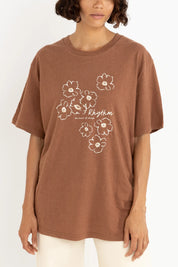RHYTHM LULU FLORAL OVERSIZED T-SHIRT