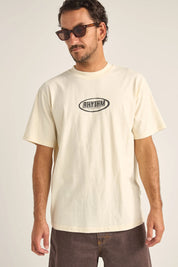 RHYTHM  ELLIPTIC PRINTED VINTAGE T-SHIRT