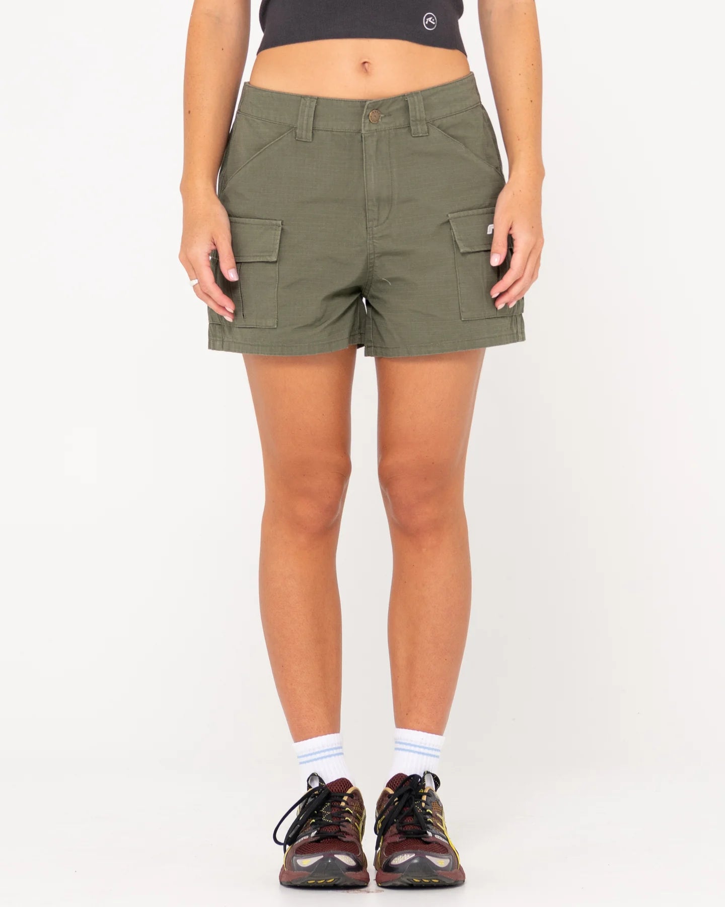 RUSTY CADE LOW RISE RIPSTOP CARGO SHORT