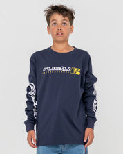 RUSTY JETSETTER LONG SLEEVE BOYS