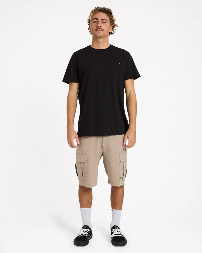 BILLABONG SCHEME X 21" SHORTS - KHAKI