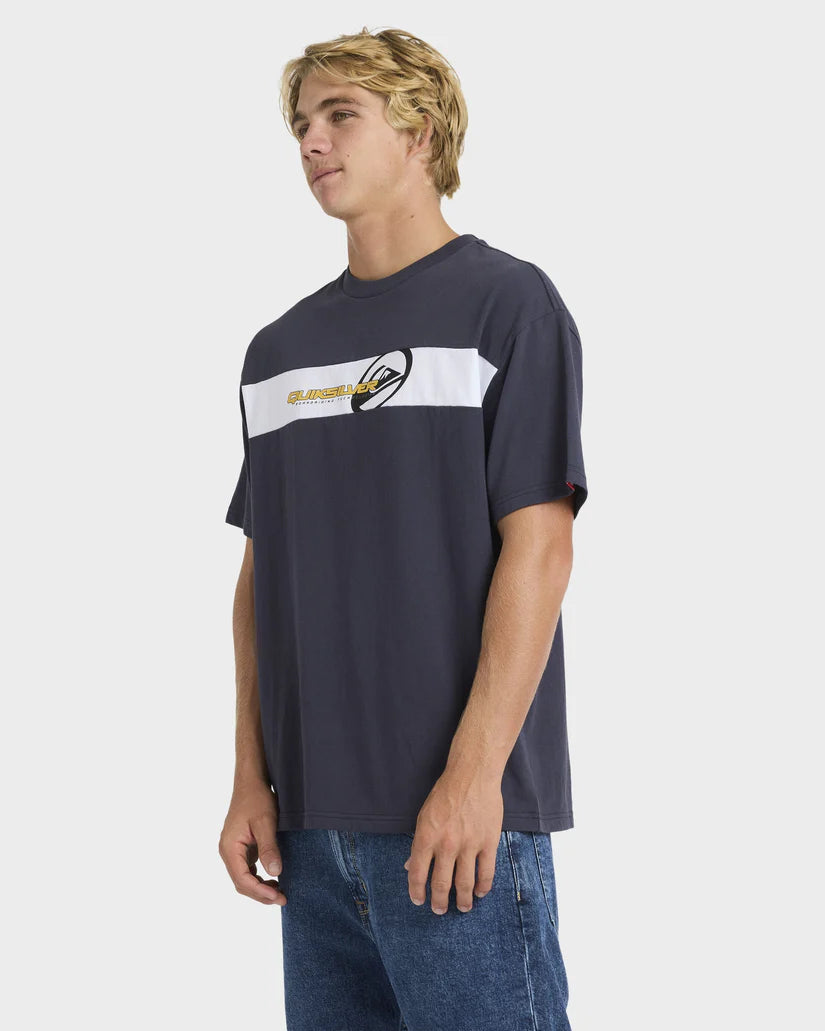 QUIKSILVER TILT PANEL KNIT TEE