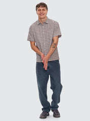 THRILLS ADORNED CHECK SHORT SLEEVE SHIRT