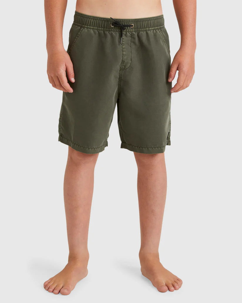 BILLABONG ALL DAY OVERDYE LAYBACK TEENS - DARL MILITARY