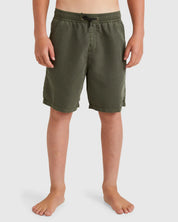 BILLABONG ALL DAY OVERDYE LAYBACK TEENS - DARL MILITARY