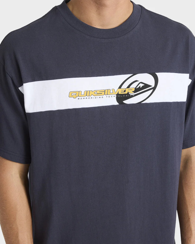 QUIKSILVER TILT PANEL KNIT TEE