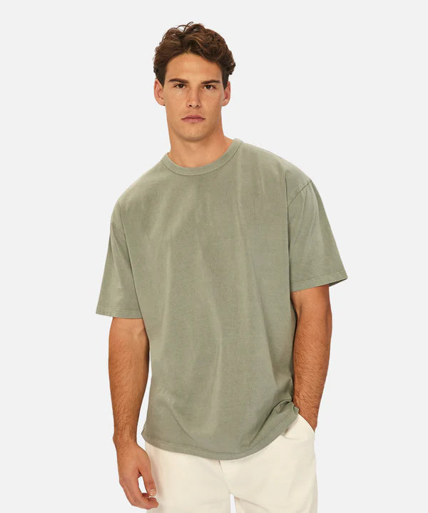 INDUSTRIE THE DEL SUR TEE DK OCEAN GREEN