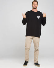 THE MAD HUEYS RAIDER FK OFF FISHING LS TEE