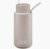 34OZ CERAMIC REUSABLE BOTTLE STRAW