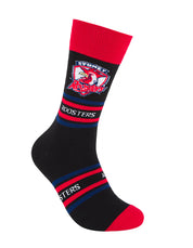 NRL SYDNEY ROOSTERS STRIPE ORGANIC COTTON SOCK
