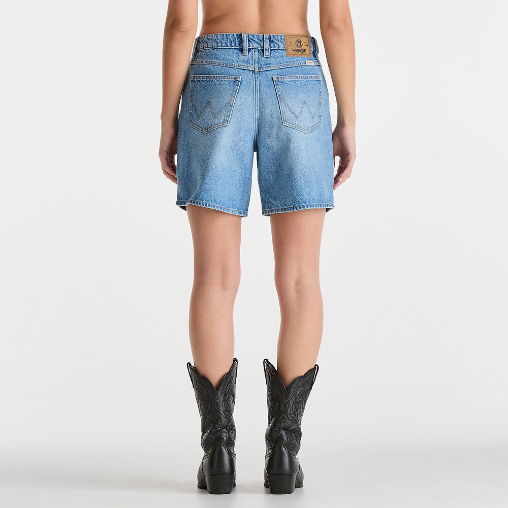 WRANGLER MID STEVIE SHORT UTAH BLUE