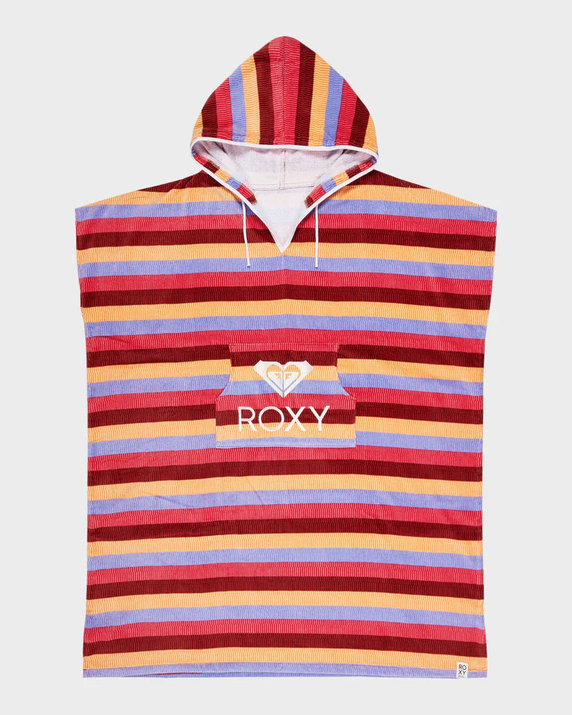 ROXY WOMENS PONCHO PINK COSMOS