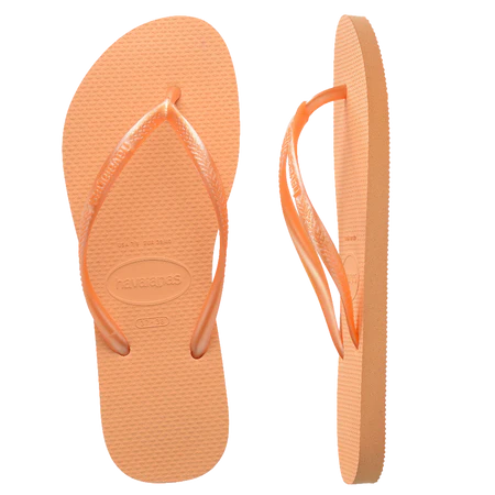 HAVAIANAS SLIM METALLIC PEACH