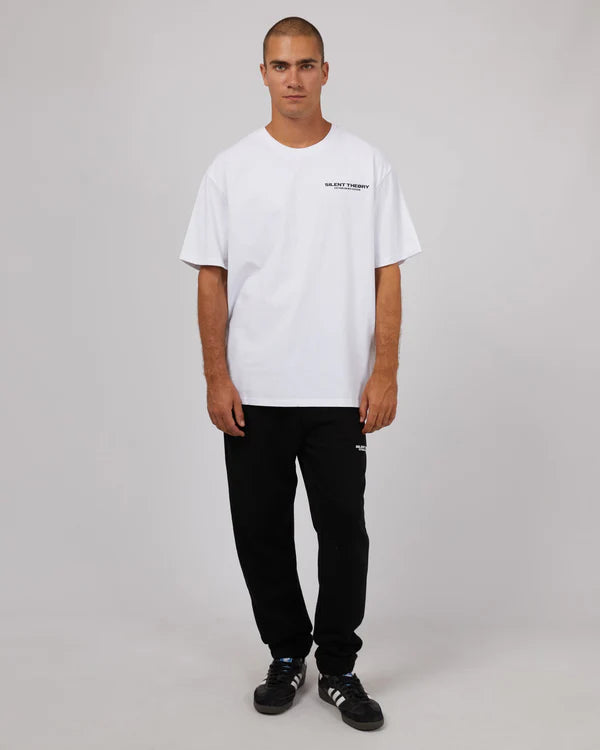 SILENT THEORY ESSENTIAL THEORY TEE / WHITE