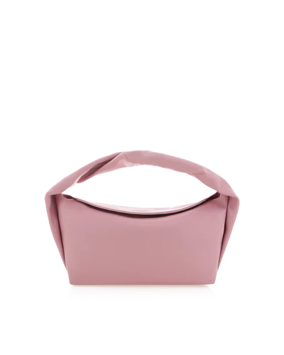 OLIVE HANDLE BAG-PEONY