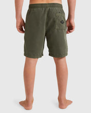 BILLABONG ALL DAY OVERDYE LAYBACK TEENS - DARL MILITARY