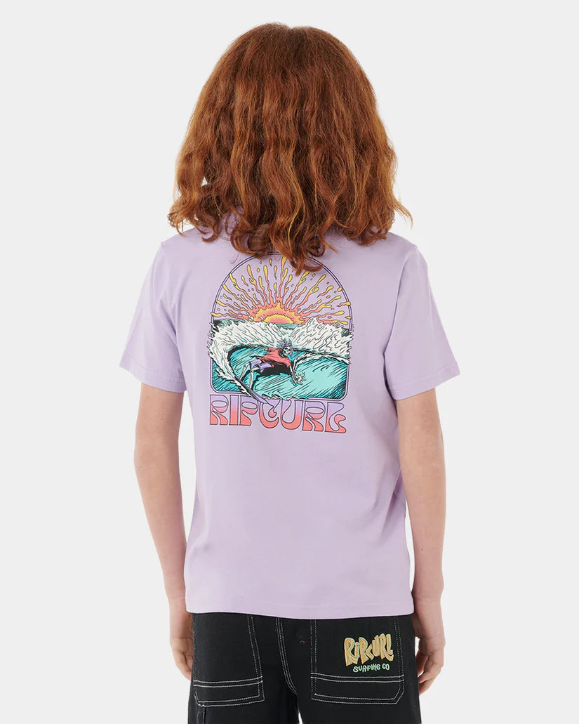 RIP CURL GRATEFUL SHRED TEE - BOY