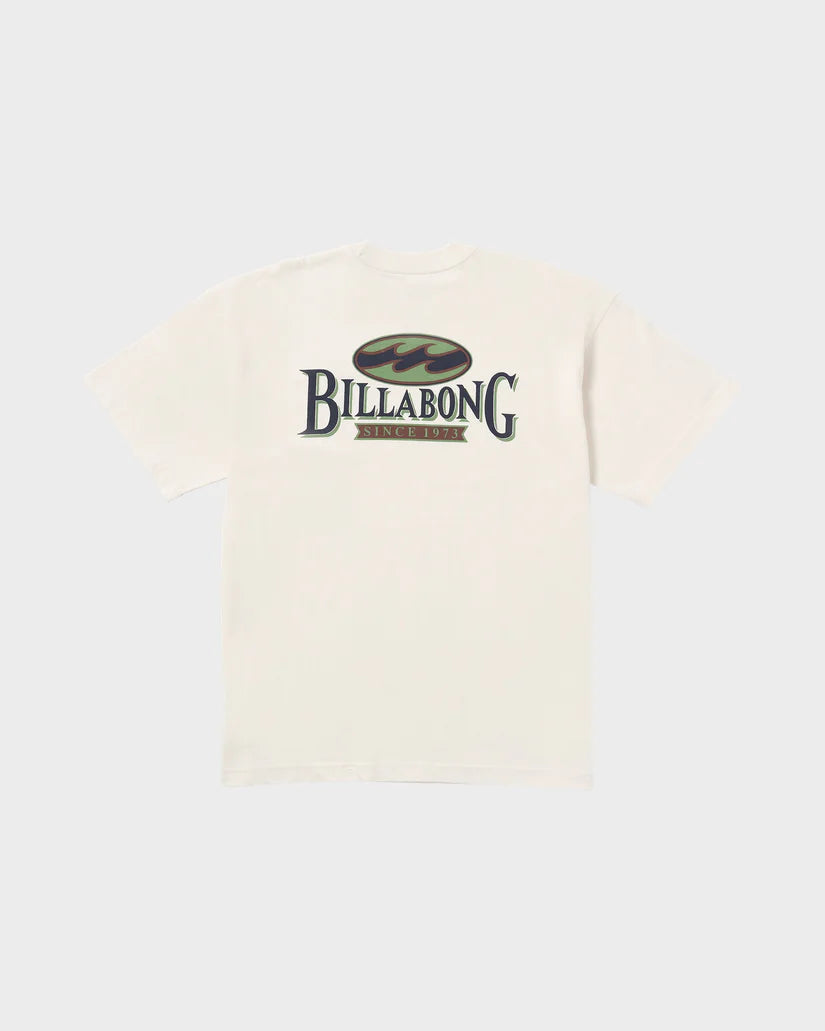 BILLABONG DOUBLE SPREAD OG TEE