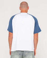RUSTY DODGER RAGLAN TEE