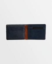 BILLABONG DIMENSION WALLET - NAVY/TAN