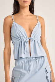 RHYTHM RUFFLE TOP