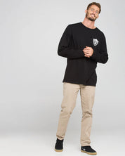 THE MAD HUEYS RAIDER FK OFF FISHING LS TEE