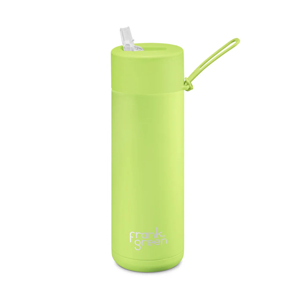 FRANK GREEN 20oz STAINLESS STEEL CERAMIC REUSABLE BOTTLE