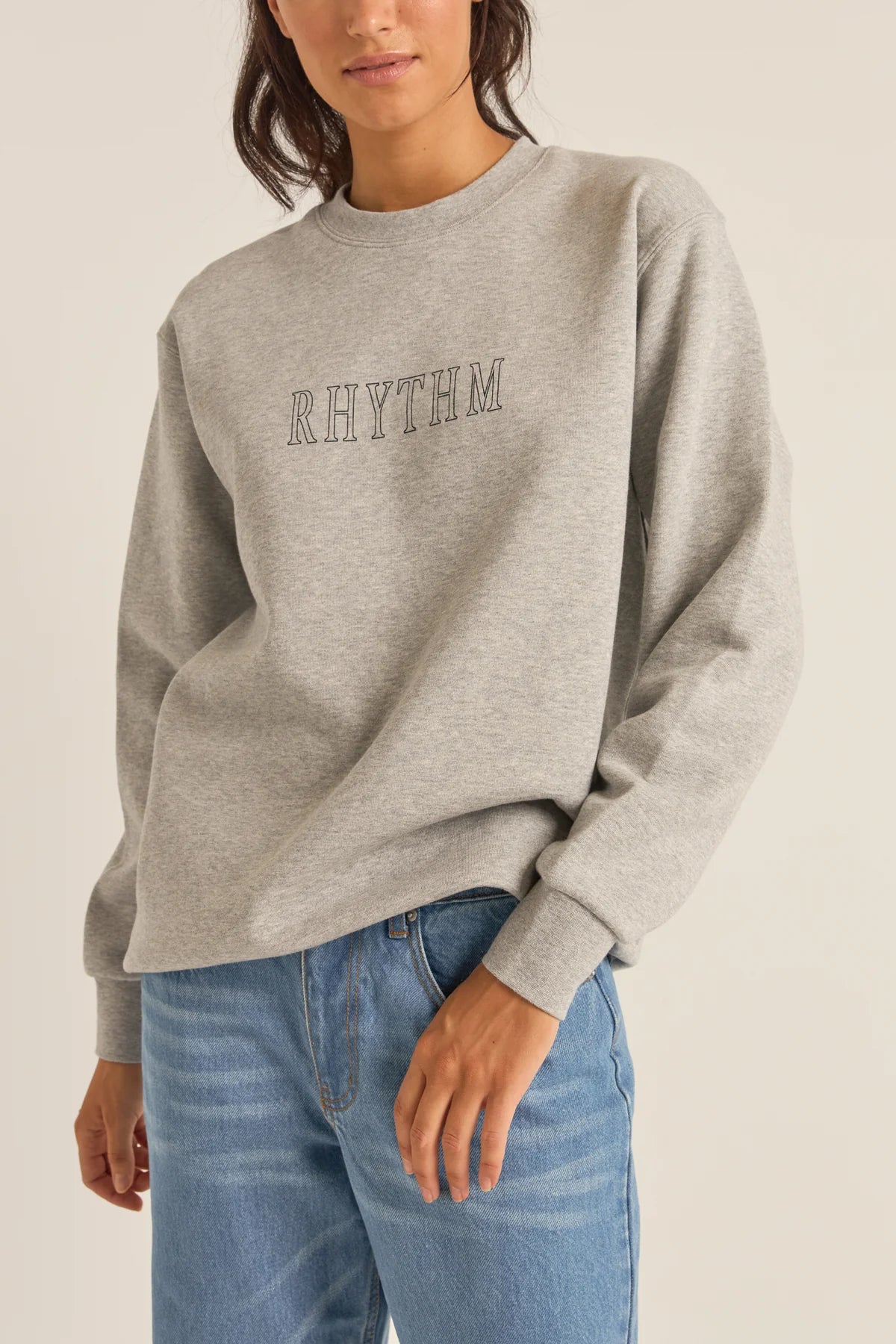 RHYTHM FLAGSHIP BOYFRIEND FLEECE CREW