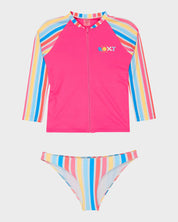 ROXY HOLY STRIPE LYCRA SET