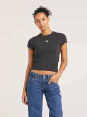 LEE ESSENTIAL RIB TEE