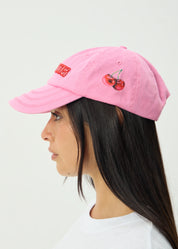 AFENDS ABIZA SIX PANEL CAP – RECYCLED COTTON HAT WITH EMBROIDERY & PRINT
