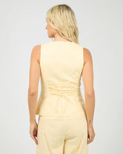 AAE ALESSA LINEN VEST