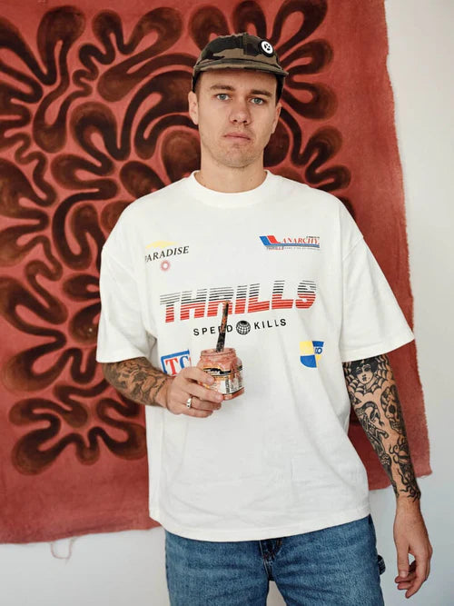 THRILLS ANARCHY IN PARADISE BOX FIT OVERSIZE TEE