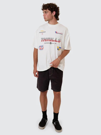 THRILLS ANARCHY IN PARADISE BOX FIT OVERSIZE TEE