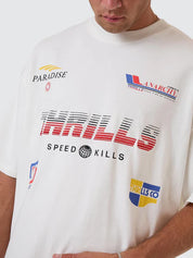 THRILLS ANARCHY IN PARADISE BOX FIT OVERSIZE TEE