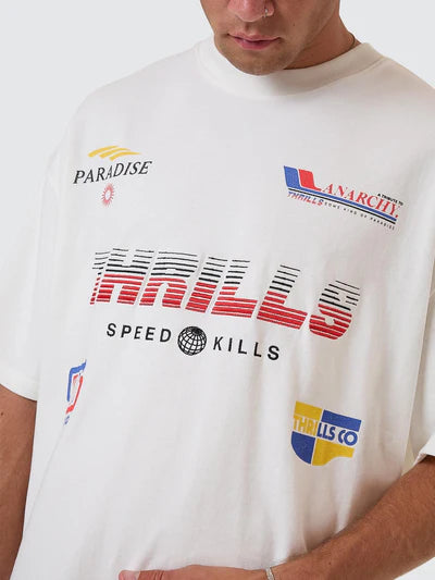 THRILLS ANARCHY IN PARADISE BOX FIT OVERSIZE TEE
