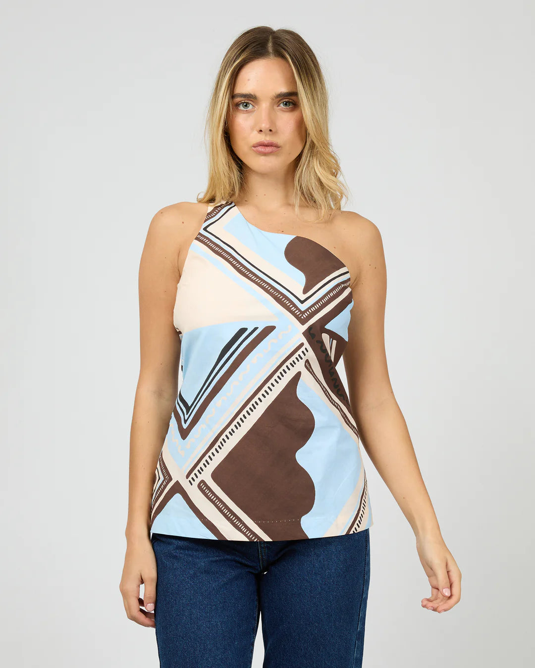 SILENT THEORY ANTIBES ONE SHOULDER TOP