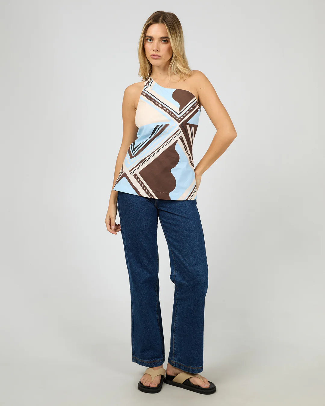 SILENT THEORY ANTIBES ONE SHOULDER TOP
