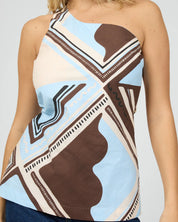 SILENT THEORY ANTIBES ONE SHOULDER TOP