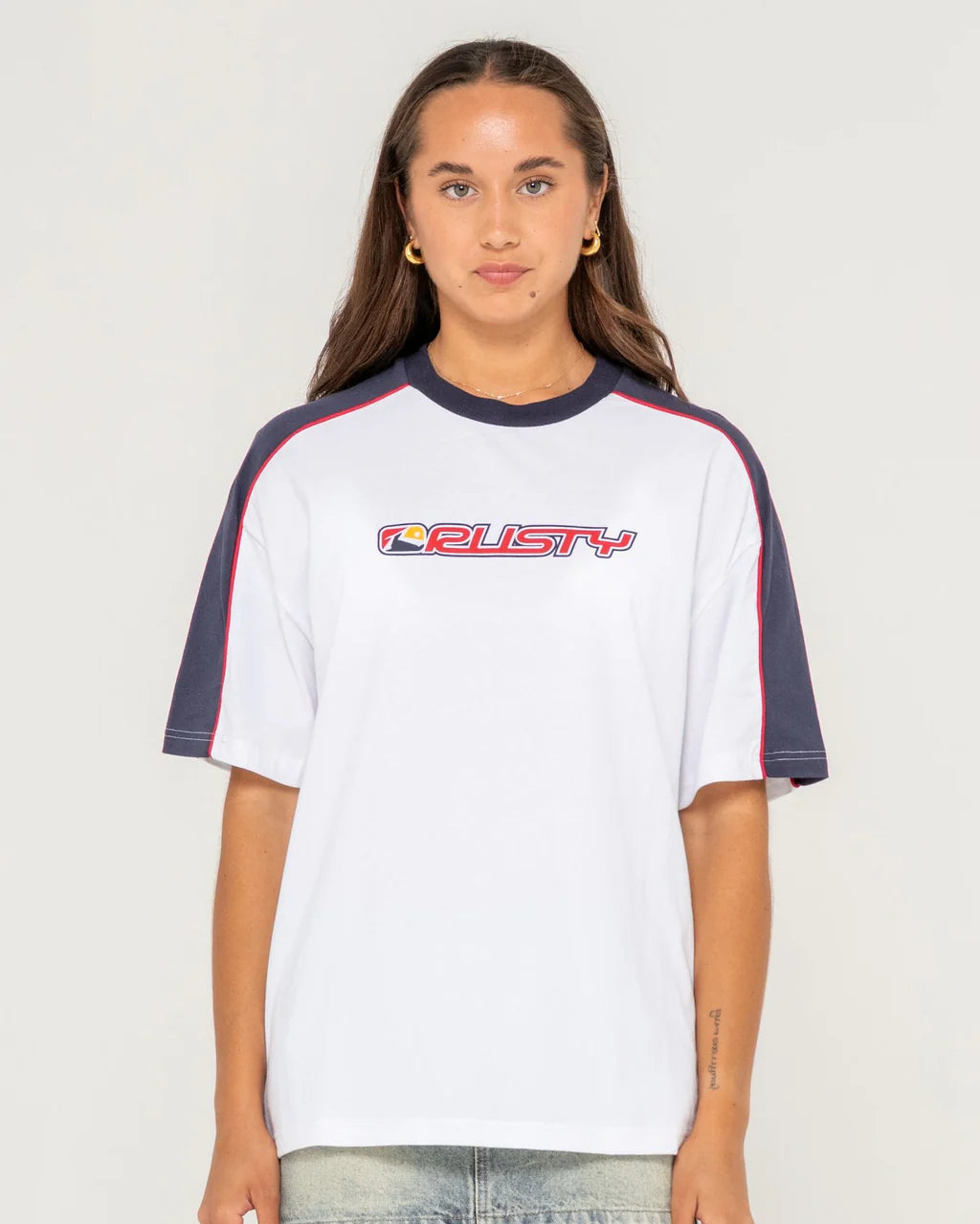 RUSTY ARCHIVED SHOOTER OVERSIZE TEE