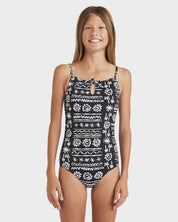 BILLABONG LOST ON YOU ONE PIECE - BLACK