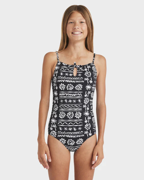BILLABONG LOST ON YOU ONE PIECE - BLACK