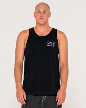 RUSTY BOXED OUT TANK