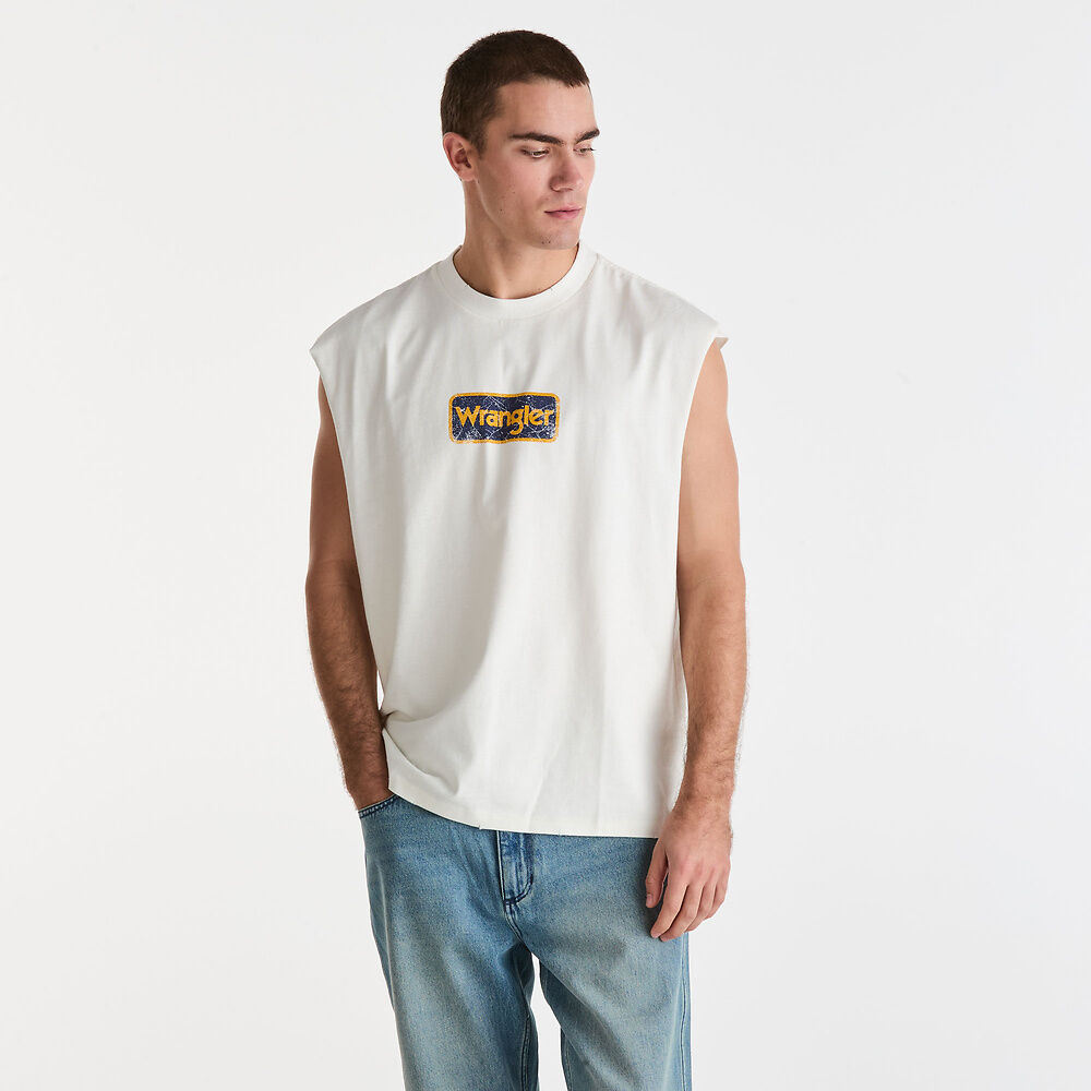 WRANGLER BADGE BOXCAR MUSCLE